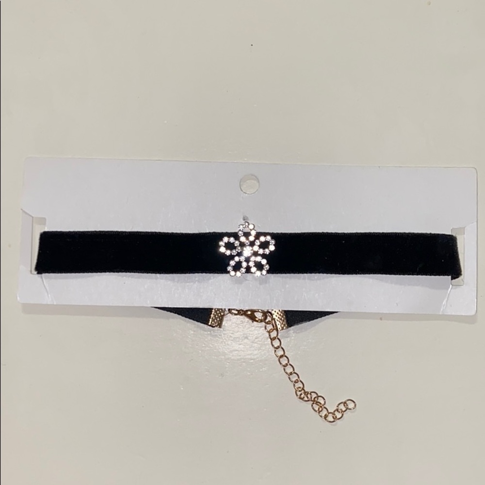 Velvet Diamond Chocker